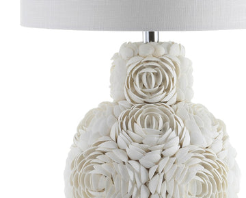 Seashell Rosette 24" LED Table Lamp - JONATHAN Y